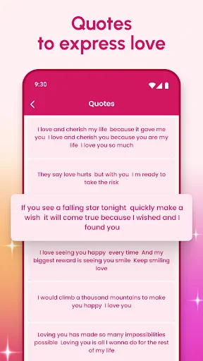 Love quotes collection with romantic messages and heartfelt expressions for greeting card customization and personalization