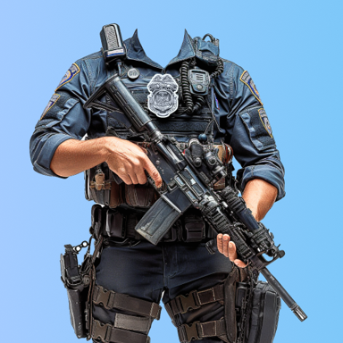 Police Photo Suit Maker